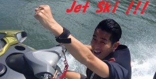 Jet Ski in Negara Bali Indonesia インドネシア　バリ島　ヌガラでジェットスキーしたよ！